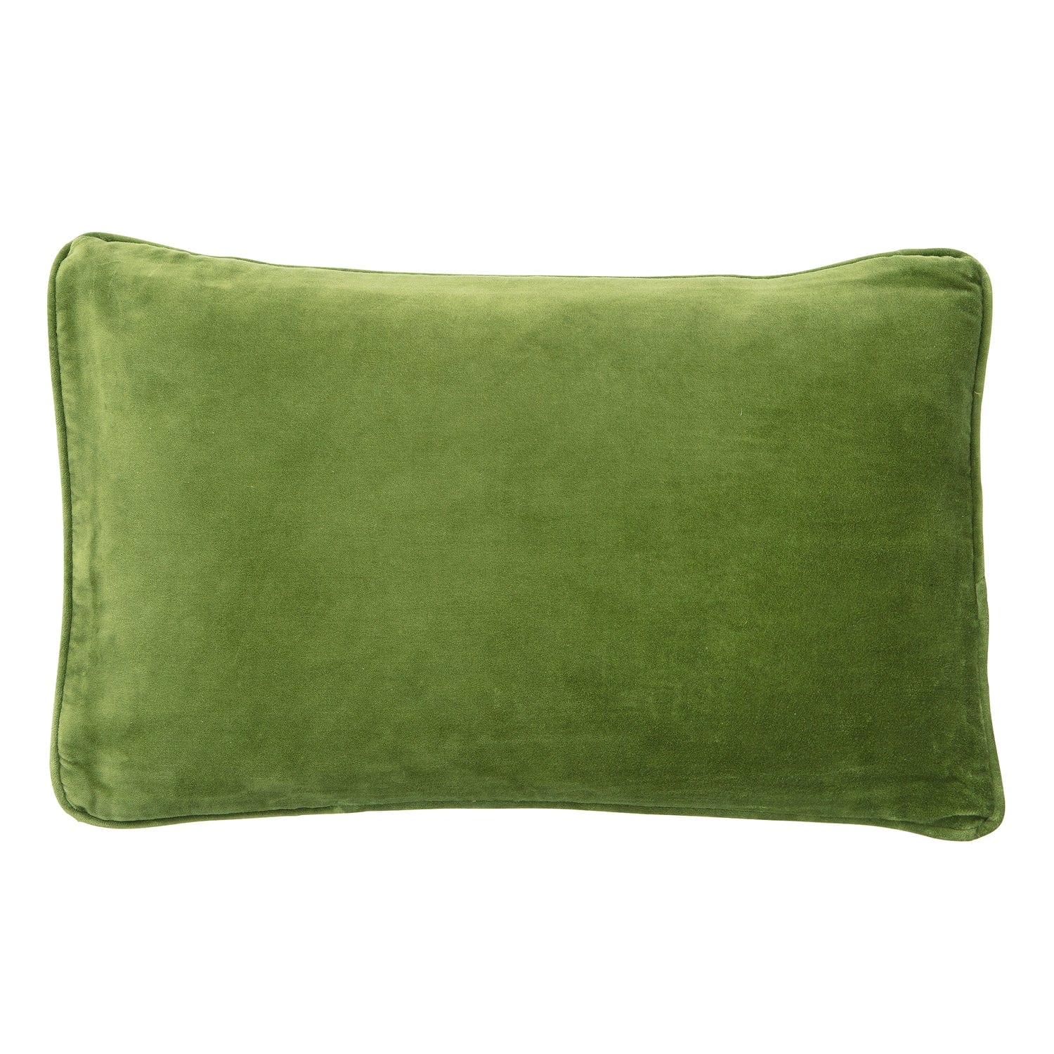 Velvet cushion cover, Fern
